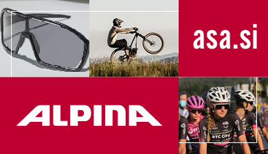Alpina kolesarske čelade in očala