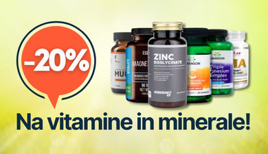 Najboljše cene vitaminov in mineralov