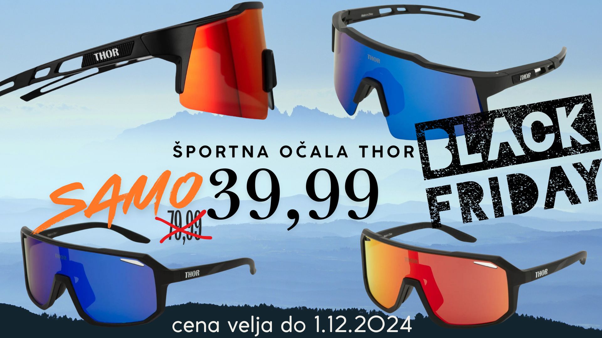 Thor glasses - športna očala