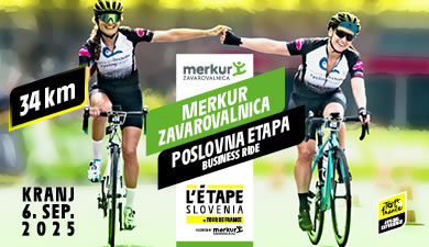  L'Etape Slovenia 2025 - Merkur zavarovalnica poslovna kolesarska etapa