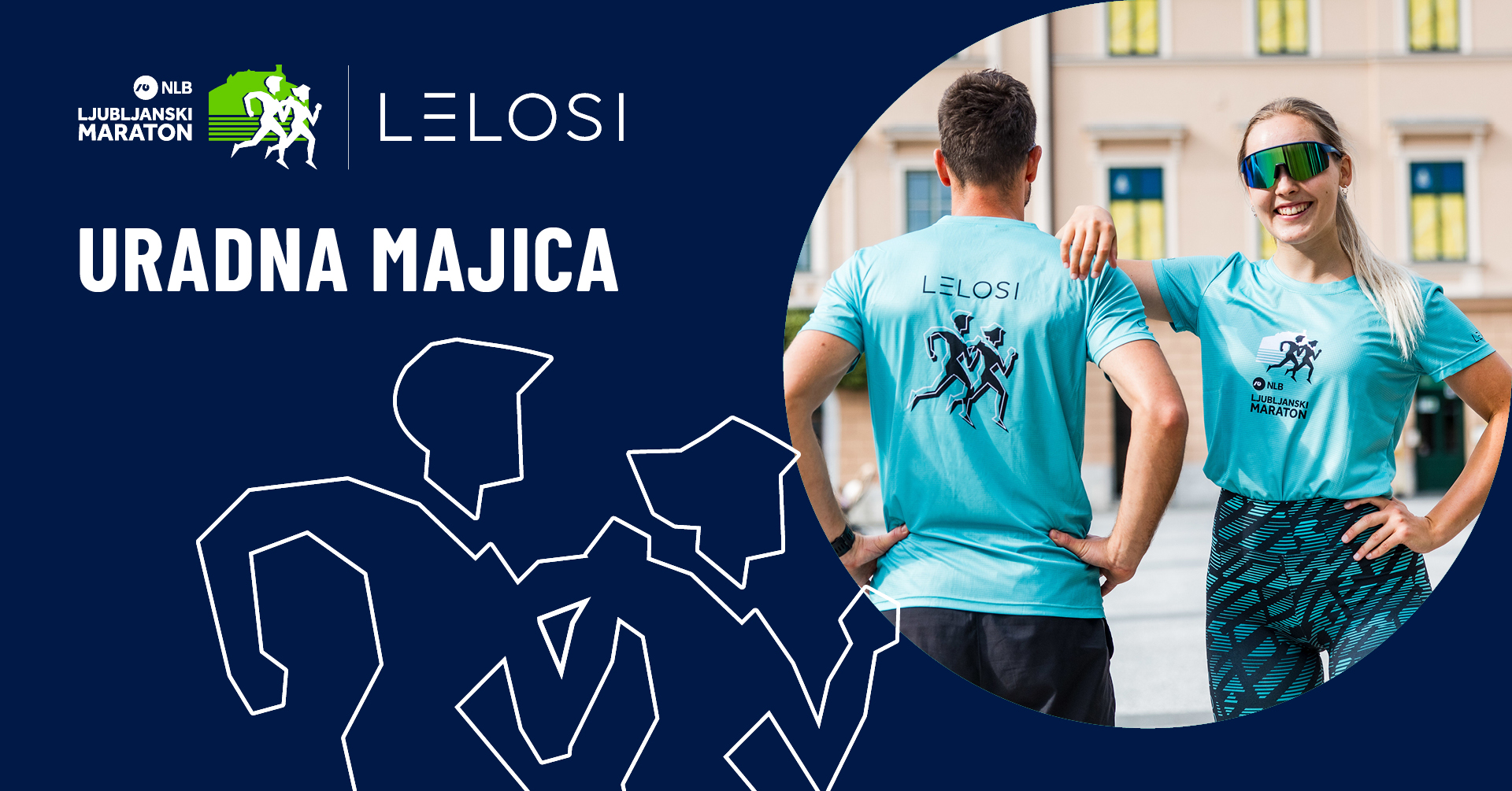 Uradna majica NLB Ljubljanskega maratona