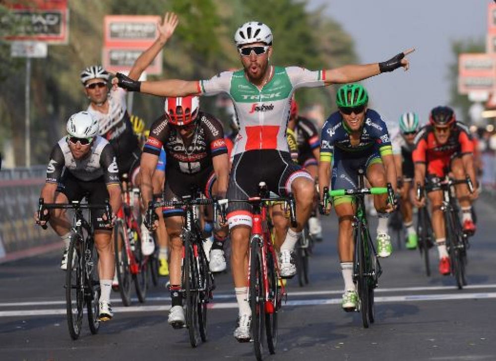 Nizzolo - zmagovalec 1. etape Tour of Abu Dhabi
